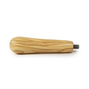 olive wood portafilter handle m10