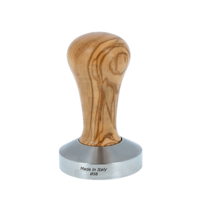 Olive tree - Professional coffee tamper 58mm