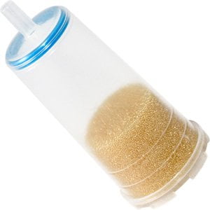 Resin water softener