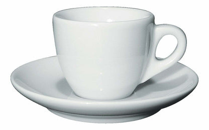 Ancap - Verona - Plain white cups and saucers
