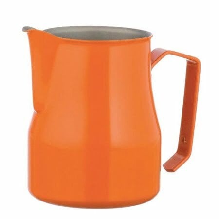 Motta milk frothing jug - stainless steel colour coated