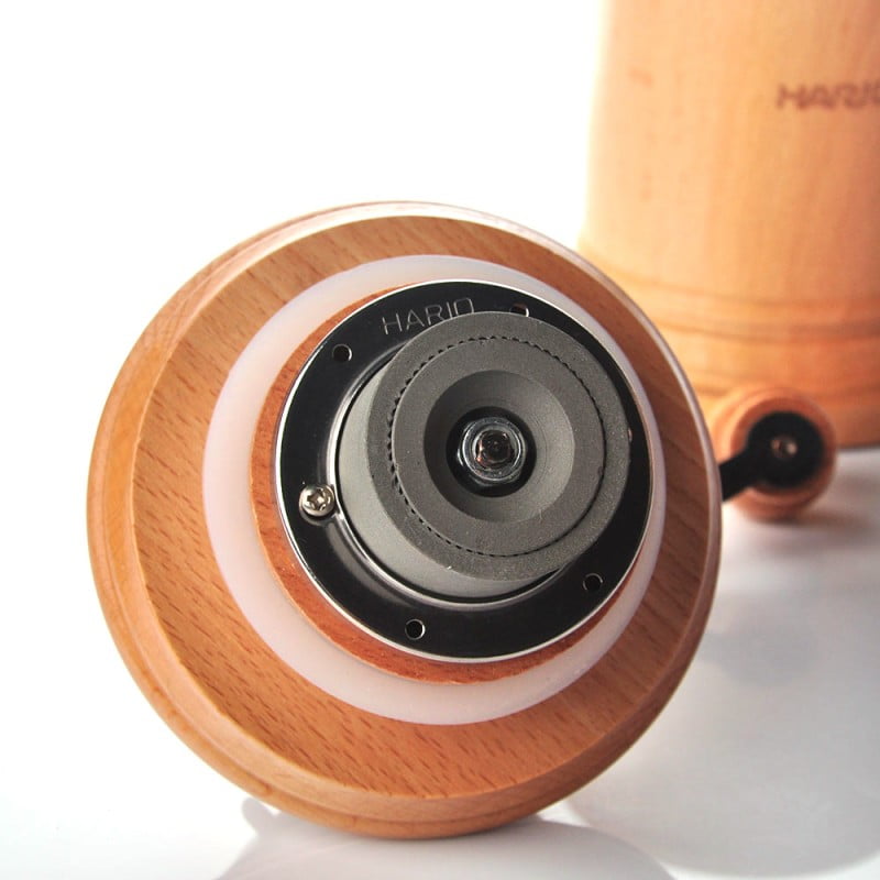 Coffee grinder - Wooden column