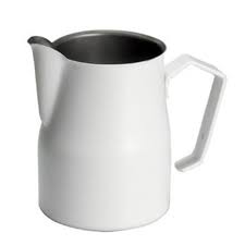 Motta milk frothing jug - stainless steel colour coated