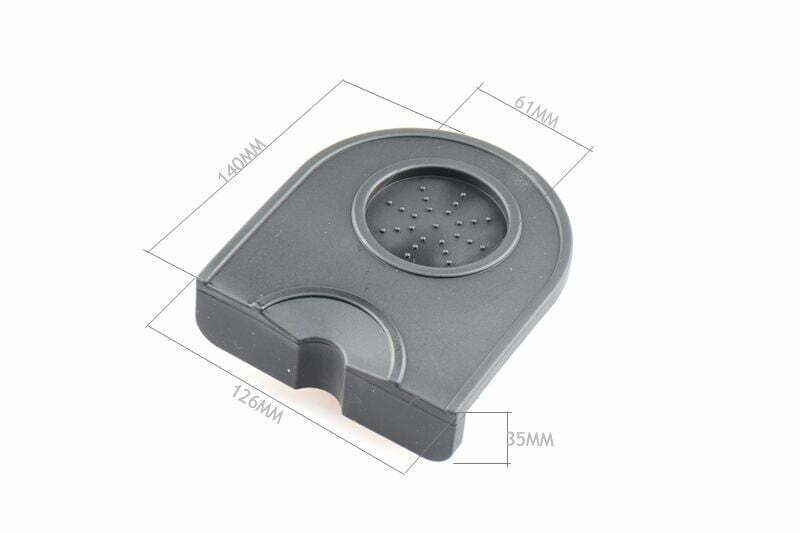 Tamping mat - L shaped with filter holder