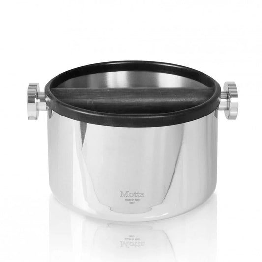 motta knock box stainless steel 105mm
