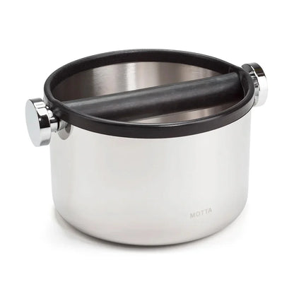 motta knock box stainless steel 105mm