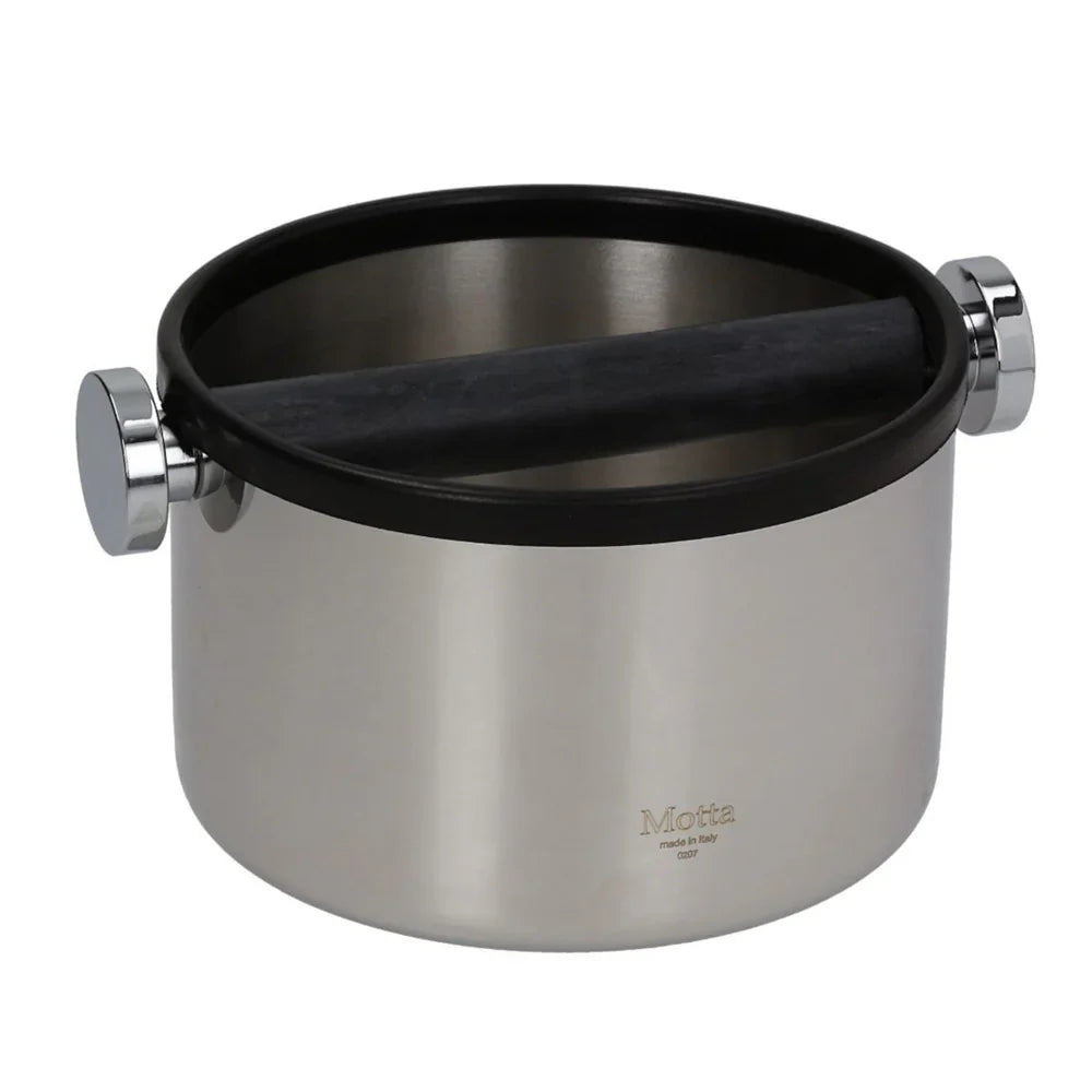 motta knock box stainless steel 105mm