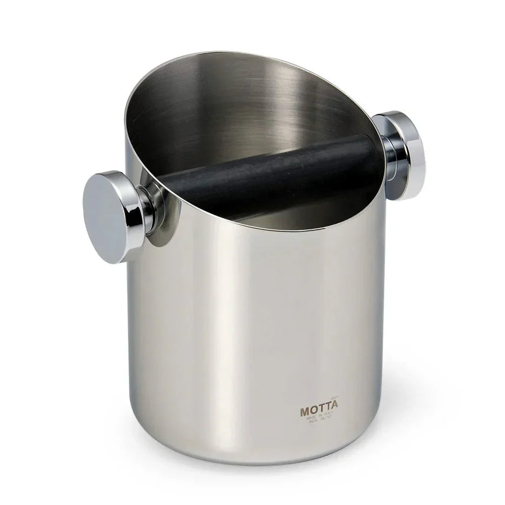 motta knock box stainless steel 105mm