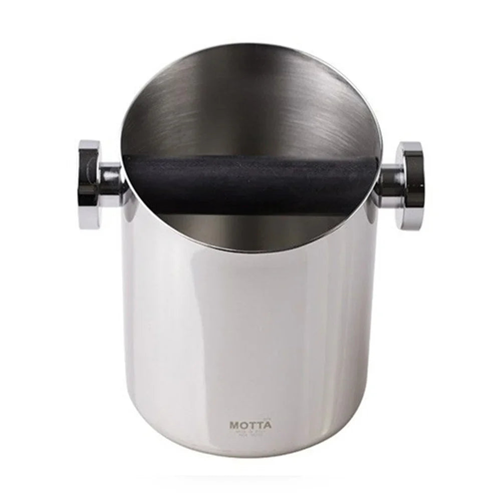 motta knock box stainless steel 105mm