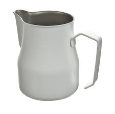 Motta milk frothing jug - stainless steel colour coated