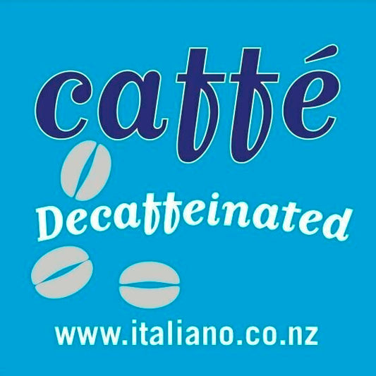 Decaffeinated coffee pods