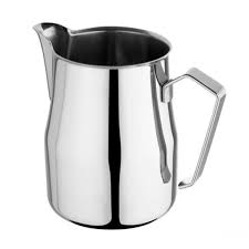 Motta milk frothing jug - stainless steel colour coated