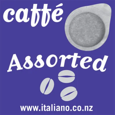 Assorted coffee pods