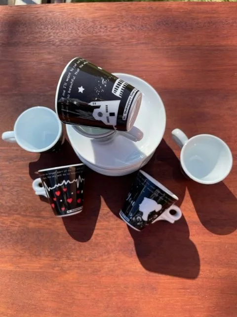 Ancap - Designer cups set of 6 cups and saucers - Image 9